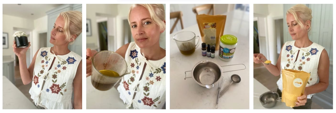 School of Natural Medicine student making Nettle Balm